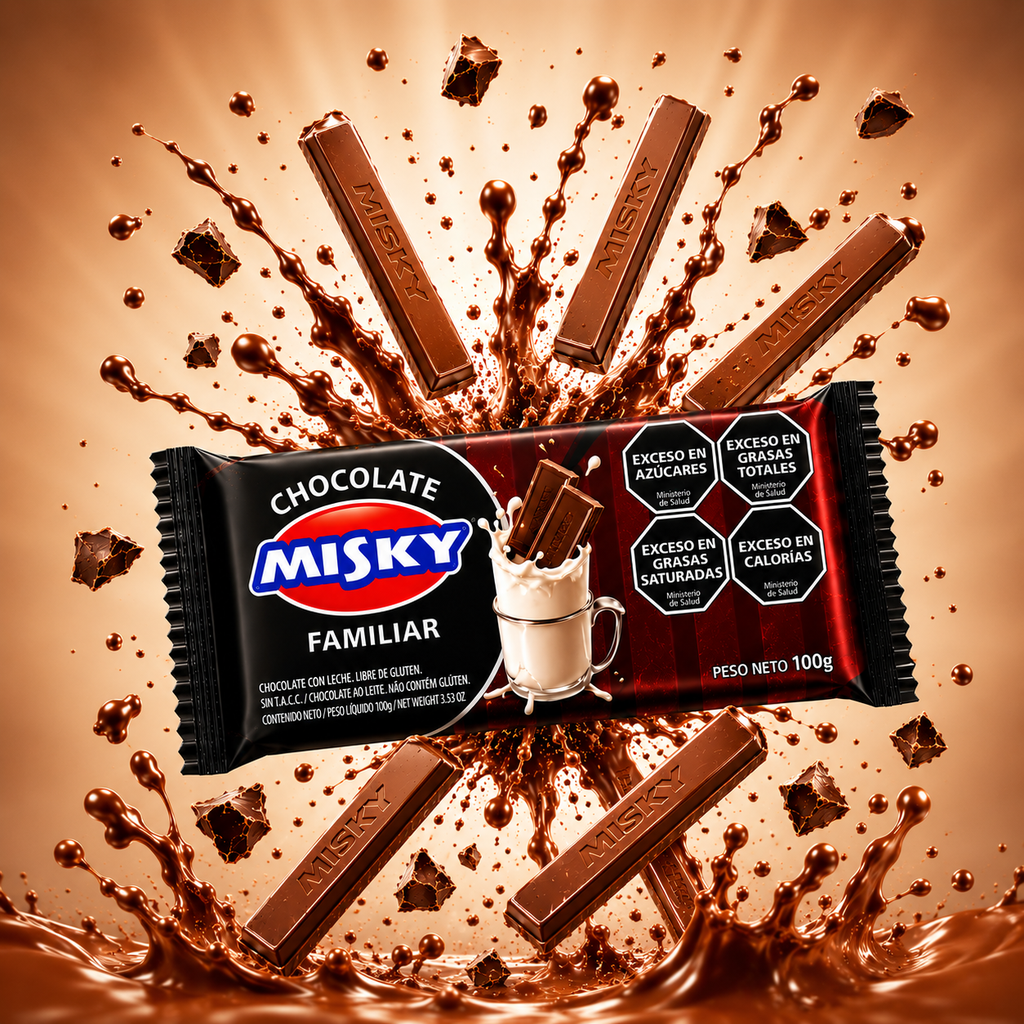 OFERTA CHOCO TAZA MISKY FAMILIAR 100G