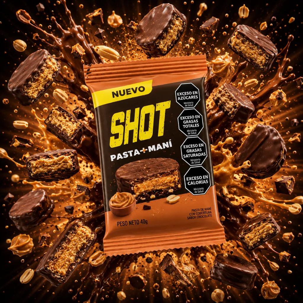 OFERTA ALFAJOR SIMPLE SHOT PASTA DE MANI 44G
