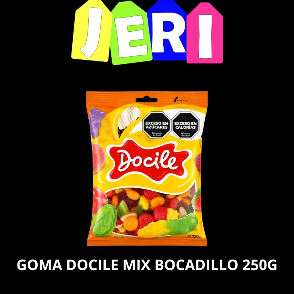 GOMA DOCILE MIX BOCADILLO 250G