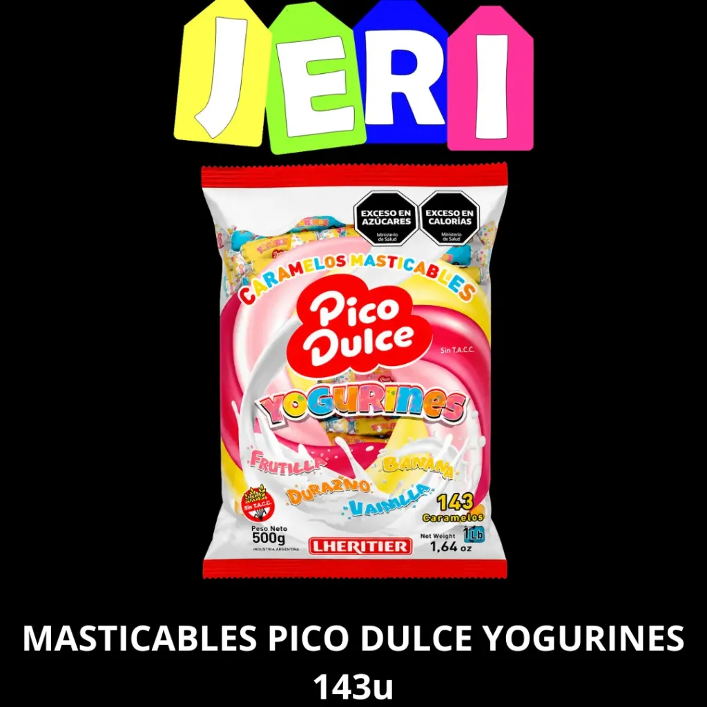 MASTICABLES PICO DULCE YOGURINES 143u