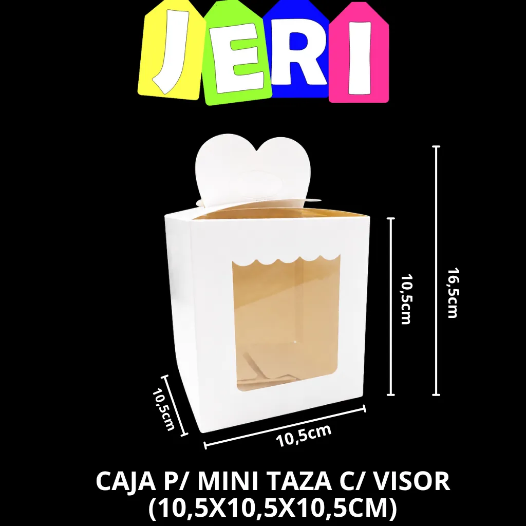 CAJA P/ MINI TAZA C/ VISOR