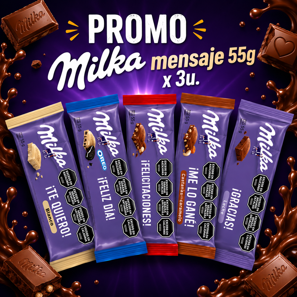 PROMO MILKA MENSAJE 55G