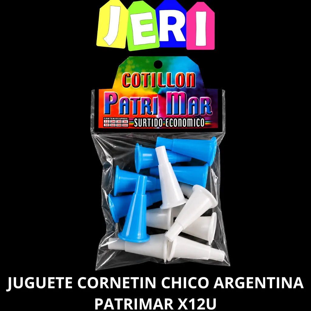 JUGUETE CORNETIN CHICO ARGENTINA PATRIMAR X12U