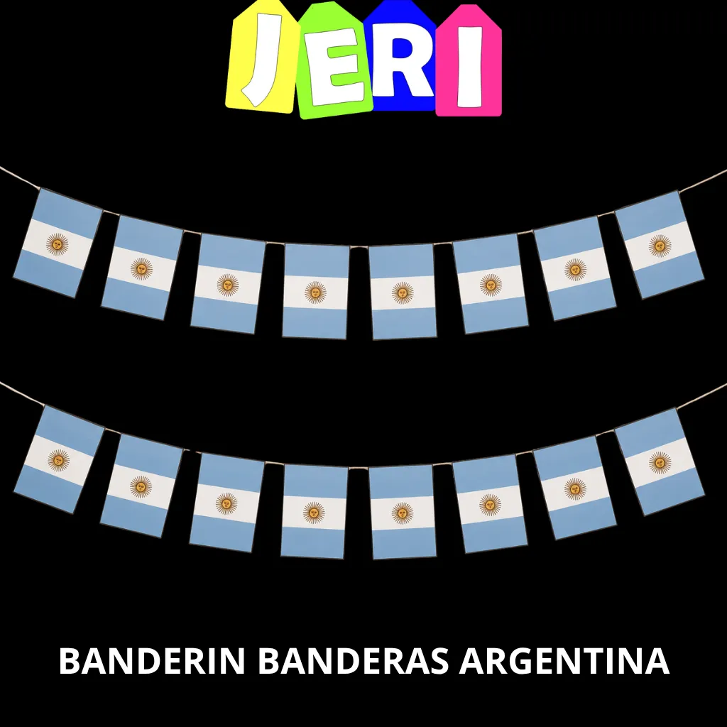 BANDERIN BANDERAS ARGENTINA