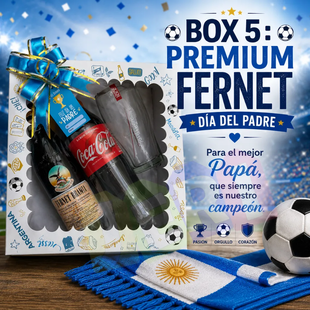 BOX 5 DIA DEL PADRE: PREMIUM - FERNET