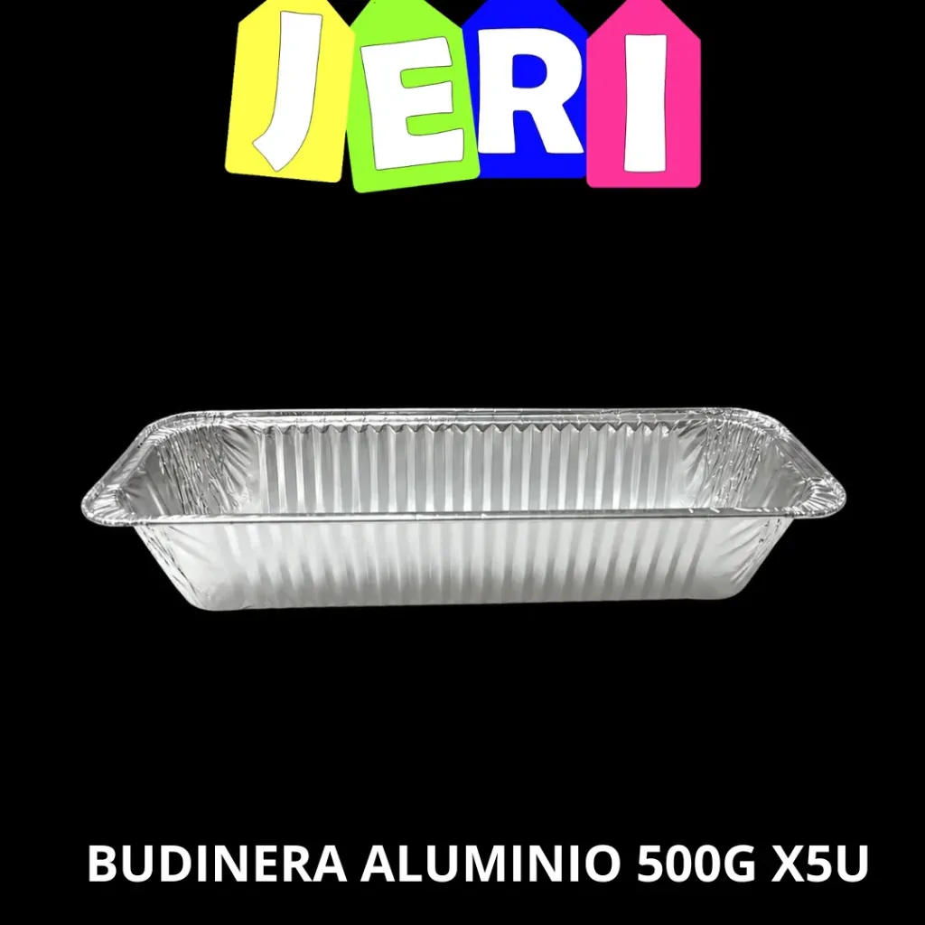 [1166] BUDINERA ALUMINIO 500G X5U