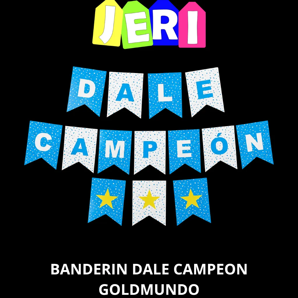 BANDERIN DALE CAMPEON GOLDMUNDO