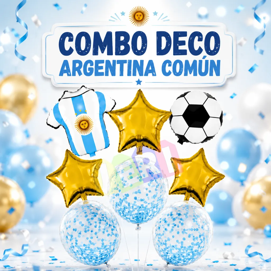 COMBO DECO ARGENTINA COMUN