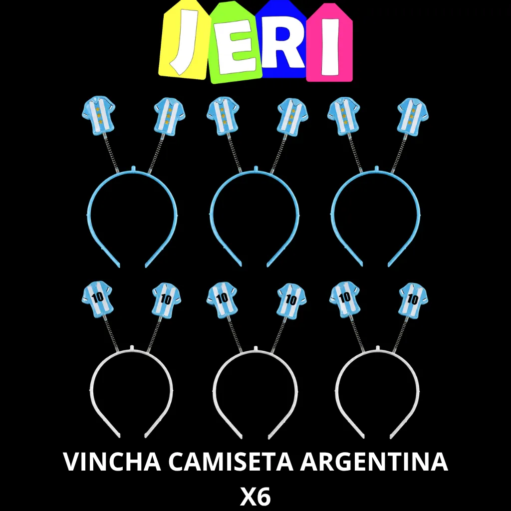 VINCHA CAMISETA ARGENTINA X6U