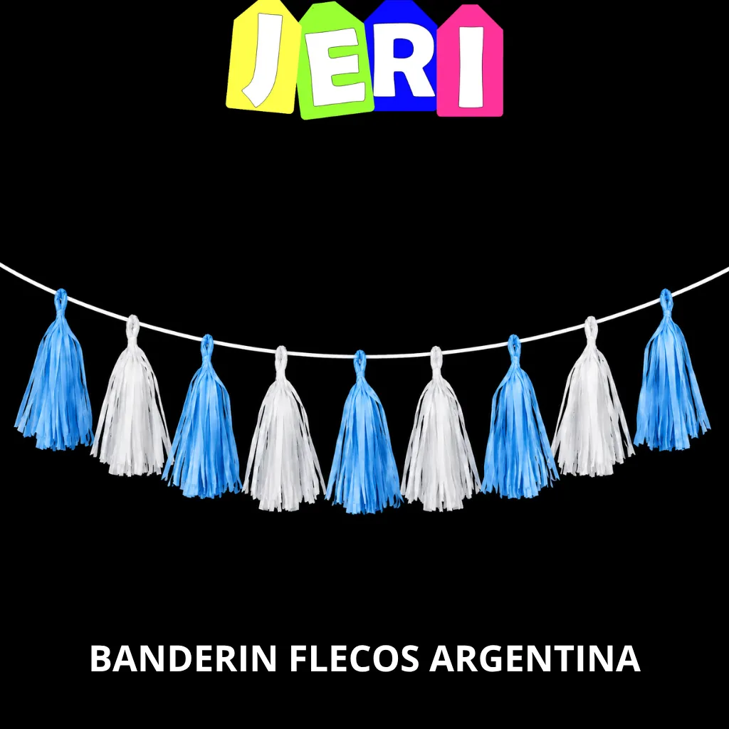 BANDERIN FLECOS ARGENTINA