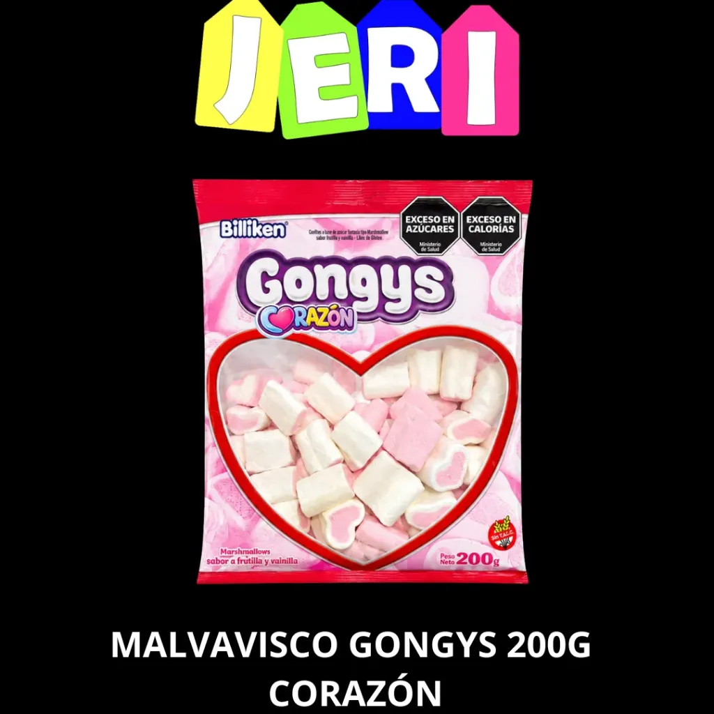 MALVAVISCOS GONGYS 200G CORAZON