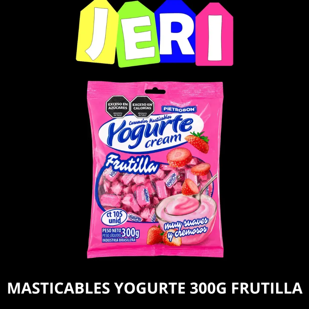 MASTICABLES YOGURTE 300G FRUTILLA