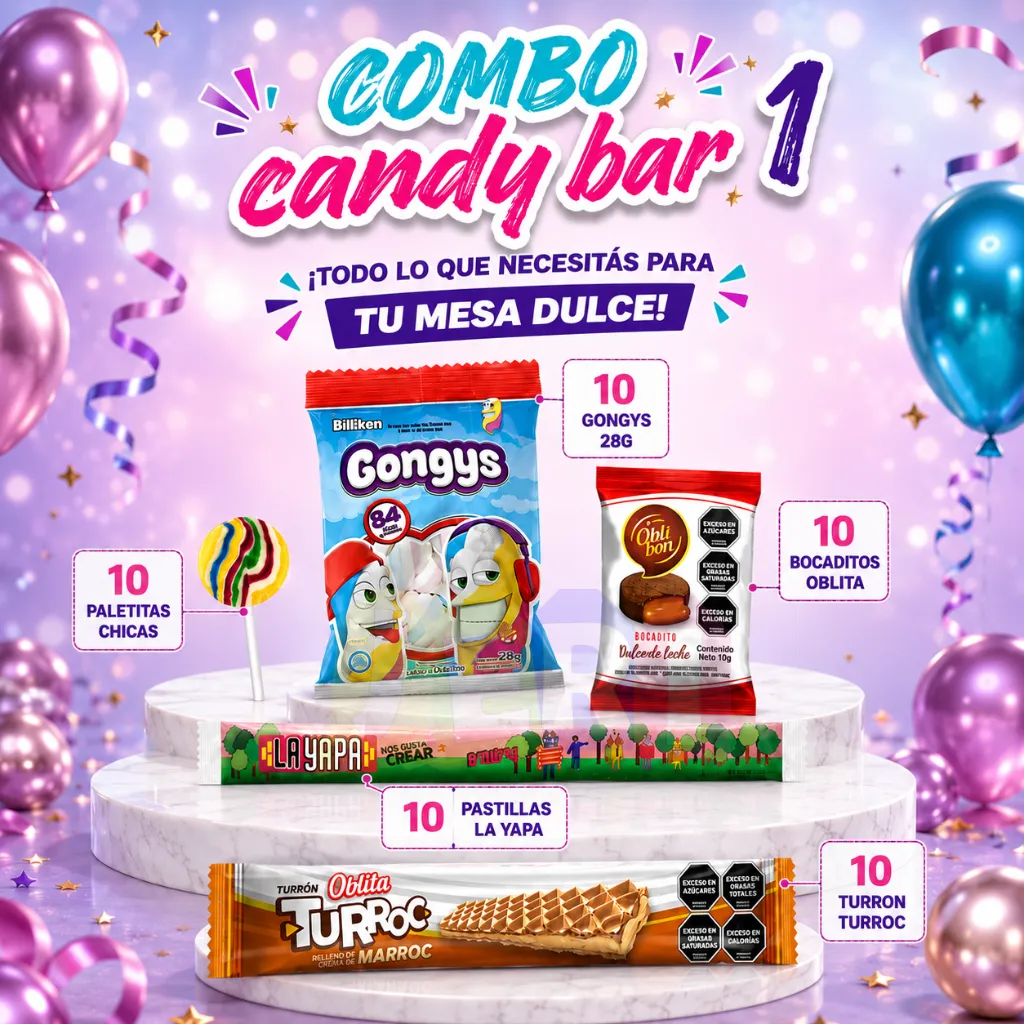 COMBO CANDY BAR 1 (TRENZADO, MARROC)