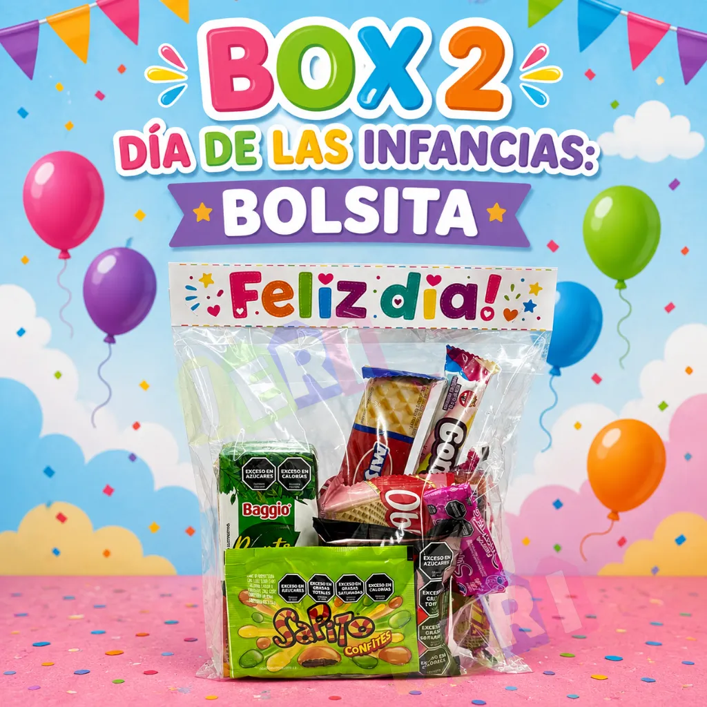 BOX 2 DIA DE LAS INFANCIAS: BOLSITA