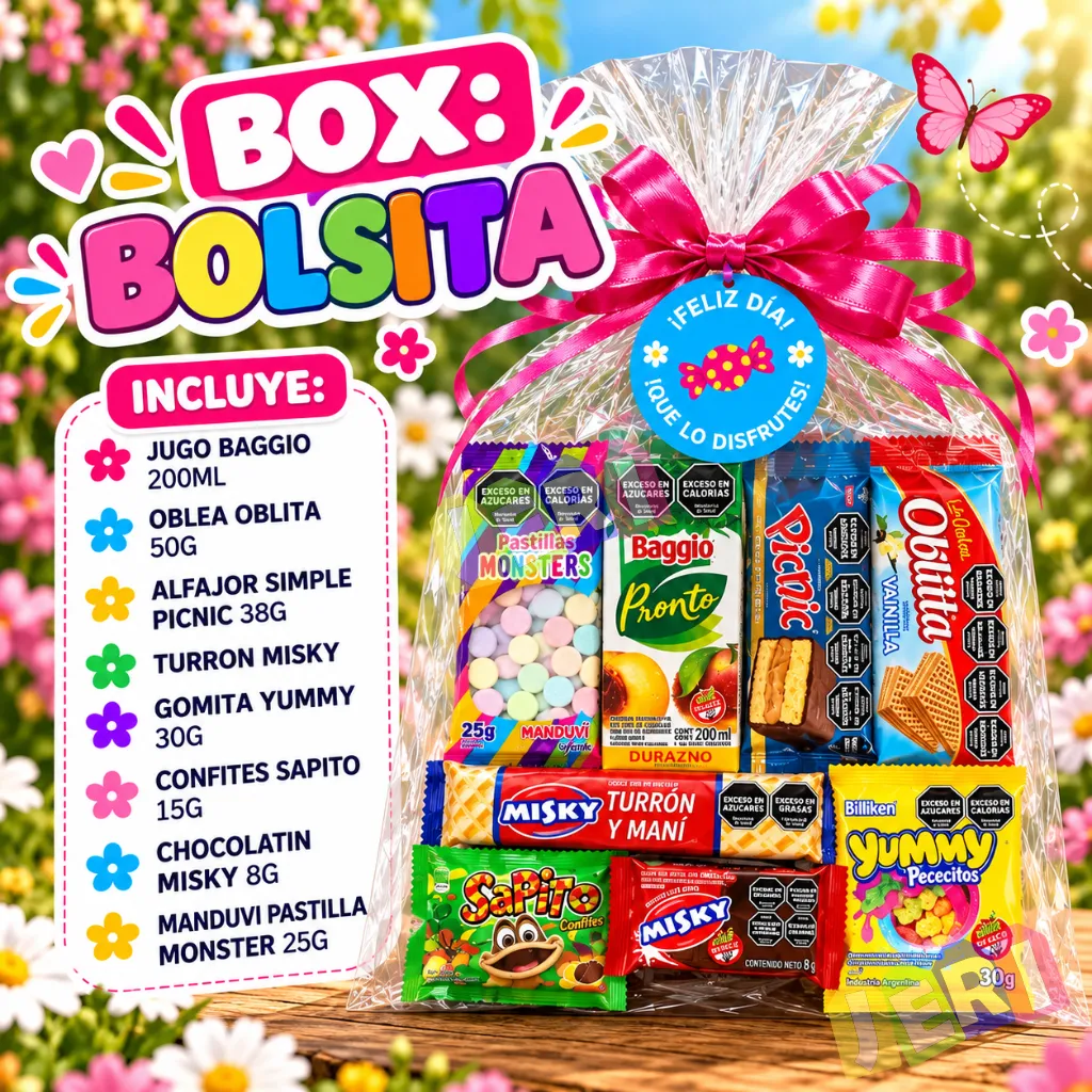 BOX 2 DIA DE LAS INFANCIAS: BOLSITA