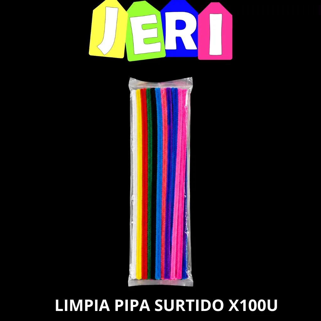 LIMPIA PIPA SURTIDO X100U