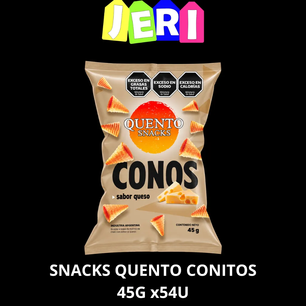 SNACKS QUENTO CONITOS 45G x54U