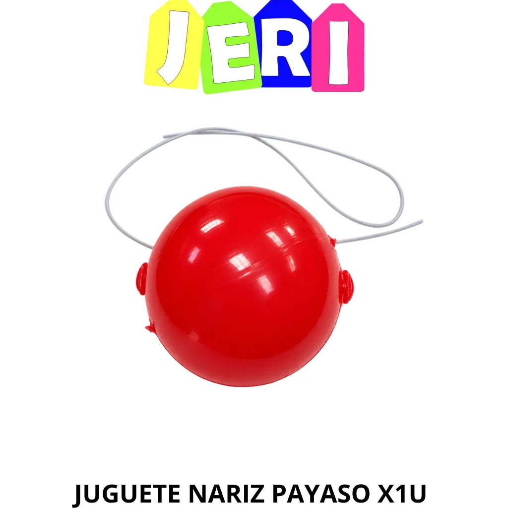 JUGUETE NARIZ PLASTICO X1U