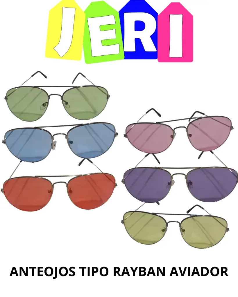 ANTEOJOS TIPO RAYBAN AVIADOR