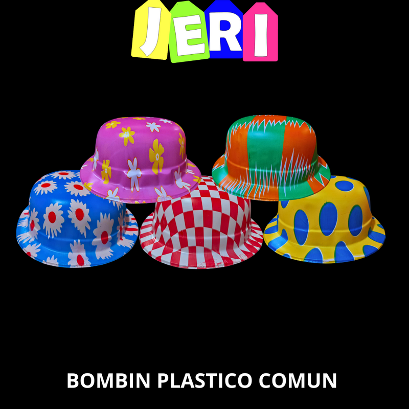 GORRO BOMBIN PLASTICO COMUN