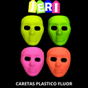 CARETAS PLASTICO FLUOR