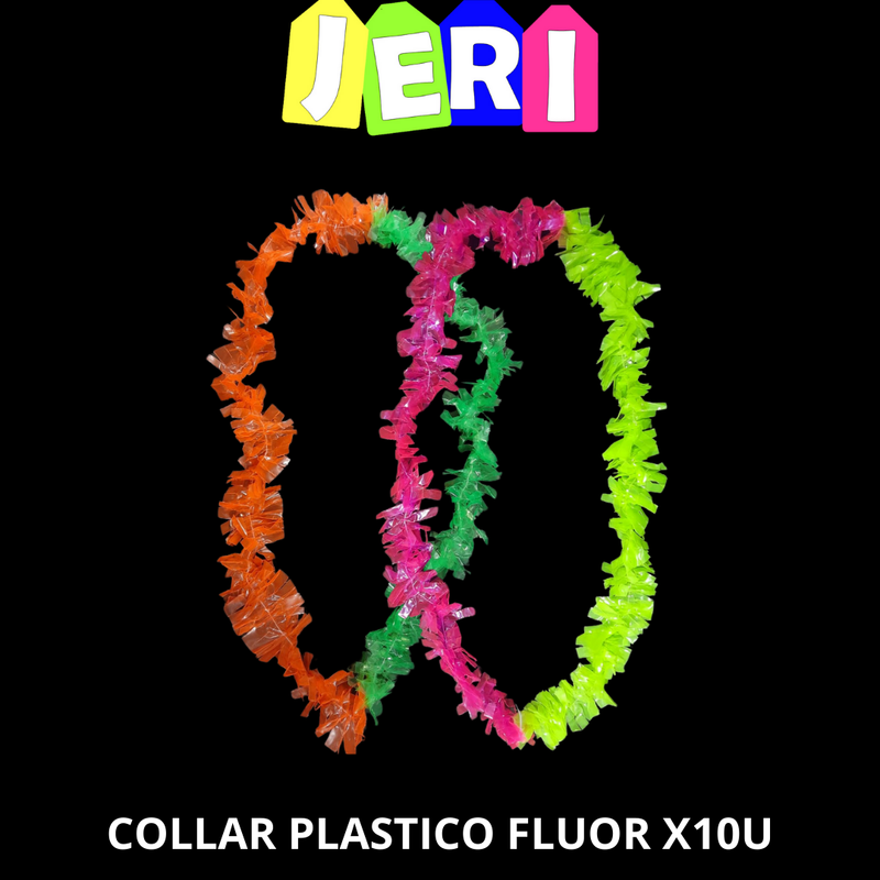 COLLAR PLASTICO FLUOR X10U